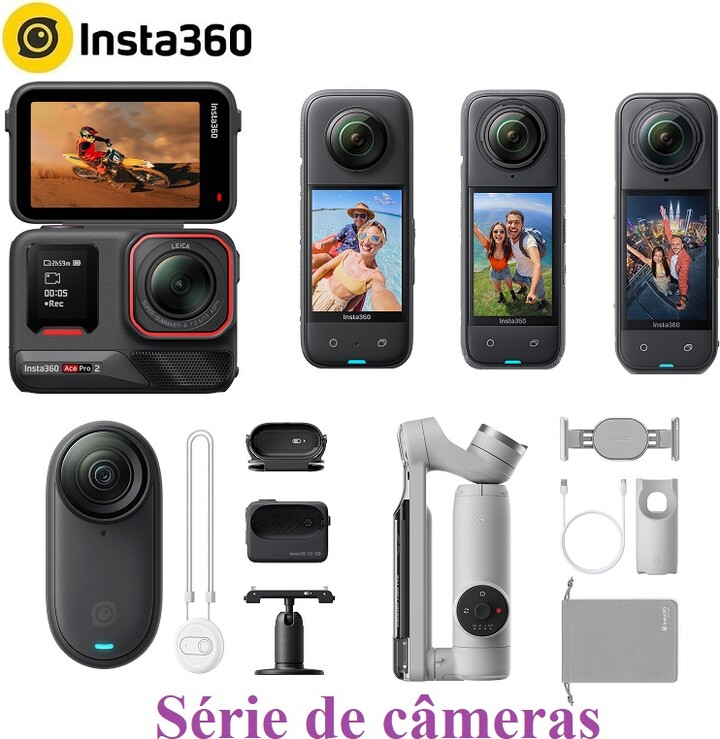 Insta360 X5X4X3Ace Pro 2GO 3SFlow ProFlow 2 Pro Sport Camera Insta 360 X 5 X 4X 3 Action Camera