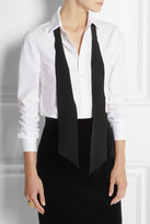 Thumbnail for your product : Saint Laurent Silk tuxedo scarf