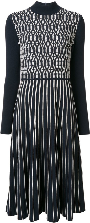 tory burch striped knit dress