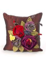Thumbnail for your product : Mackenzie Childs MacKenzie-Childs Botanica Small Square Pillow
