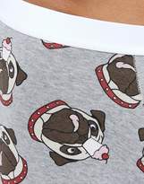 Thumbnail for your product : Trunks DESIGN trunks with pug cupcake print