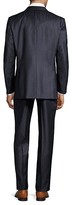 Thumbnail for your product : Canali Classic-Fit Purple Pinstripe Wool Suit