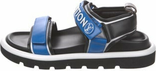 Louis Vuitton Monogram Bow Accents Slingback Sandals - ShopStyle