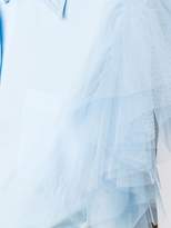Thumbnail for your product : Brognano tulle frill sleeved shirt