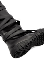 Thumbnail for your product : Maison Margiela SSENSE Exclusive Black Tabi Low Thigh-High Boots