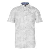 Thumbnail for your product : Soul Cal SoulCal Mens Printed Shirt Short Sleeve Casual Print
