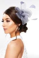 Thumbnail for your product : Quiz Grey Twist Bow Fascinator