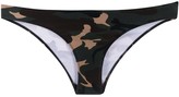 Thumbnail for your product : DSQUARED2 Camouflage Logo Print Thong