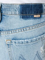 Thumbnail for your product : Mother Contrast Stripe Distressed Jeans
