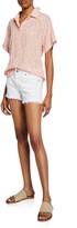 Thumbnail for your product : 7 For All Mankind Cutoff Jean Shorts