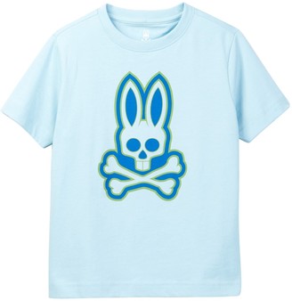 Psycho Bunny Double Outline Tee (Toddler, Little Boys, & Big Boys)