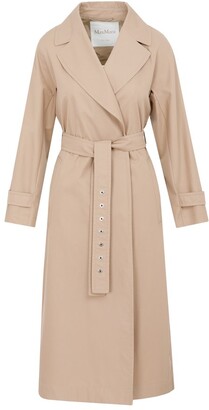 Max Mara The Cube Belted Trench Coat