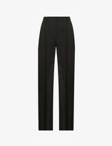 Thumbnail for your product : Nensi Dojaka Relaxed-fit high-rise crepe trousers