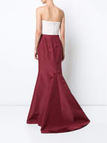 Thumbnail for your product : Carolina Herrera strapless fitted gown