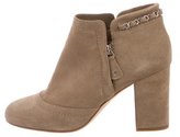 Thumbnail for your product : Chanel Paris-Dallas Suede Ankle Boots