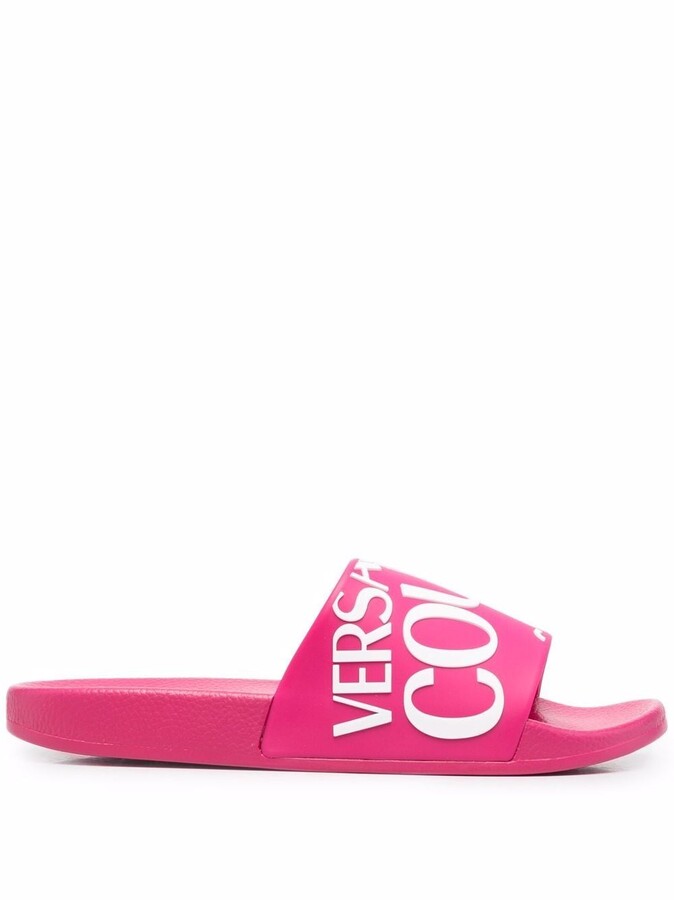 Versace Jeans Couture Pink Women's Sandals | Shop the world's 