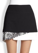Thumbnail for your product : Helmut Lang Layered Mini Skirt