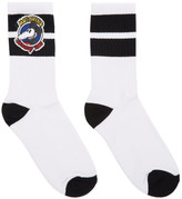 Thumbnail for your product : Moschino White Chinese New Year Mickey Rat Socks
