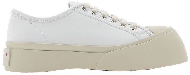 white sole platform shoes