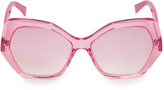 Thumbnail for your product : Marc Jacobs Geometric Mirrored Sunglasses