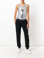 Thumbnail for your product : Paco Rabanne Metallic Fitted Tank Top