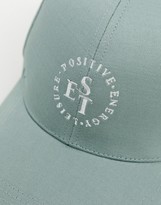 Thumbnail for your product : ASOS DESIGN baseball cap with logo in mint
