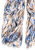 Thumbnail for your product : Stella McCartney Printed Fringed Shawl w/ Tags
