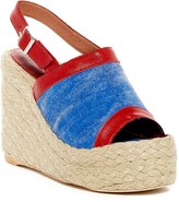 Thumbnail for your product : Jeffrey Campbell Burbank Slingback Wedge Sandal