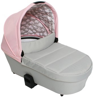 My Babiie Dreamiie Pink and Grey Carrycot