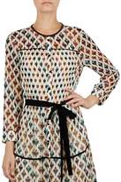 Thumbnail for your product : Ted Baker Colour by Numbers Ria Heart-Print Shirt Dress