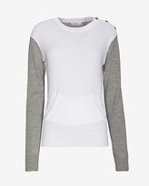 Thumbnail for your product : A.L.C. Marin Shoulder Snap Combo Pullover