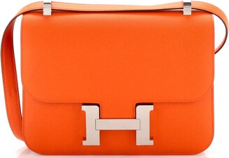 Orange Hermes Bags - 347 For Sale on 1stDibs