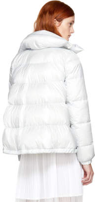 Sacai Off-White Down Nylon Jacket