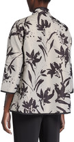 Thumbnail for your product : Caroline Rose Natural Beauty Jacquard Easy A-Line Jacket