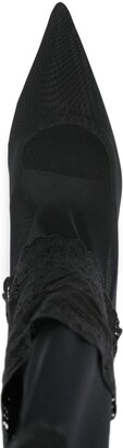 Dolce & Gabbana 105mm Lace Stocking Boots