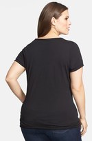 Thumbnail for your product : 7 For All Mankind Seven7 Studded Star Graphic Cotton Tee (Plus Size)