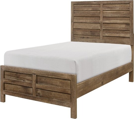 EPOCH VENTS TwinSizePlatformBedwithHeadboardforBedroom