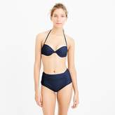 Thumbnail for your product : J.Crew Gathered halter underwire bikini top