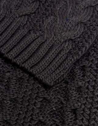 Warehouse Cable Knit Scarf