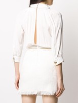 Thumbnail for your product : Elisabetta Franchi Tweed-Panelled Dress