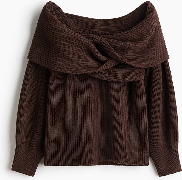 H&M Off-the-Shoulder Sweater