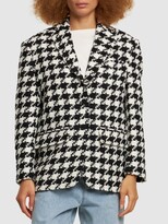 Thumbnail for your product : Anine Bing Quinn cotton blend blazer