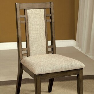 World Menagerie TorneyUpholstered Dining Chair in Gray