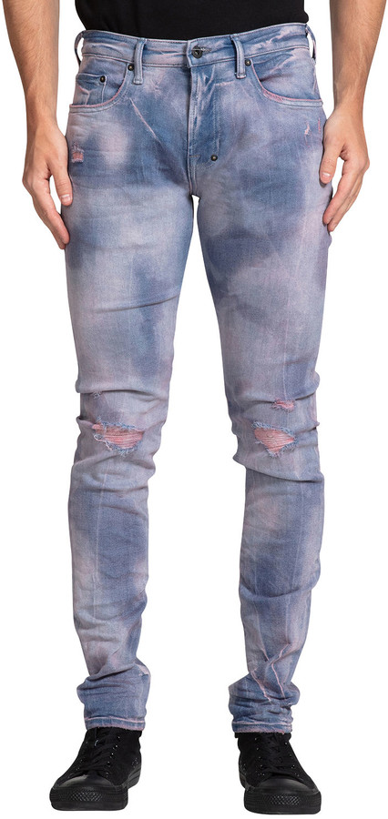 hot pink skinny jeans mens