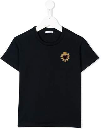Dolce & Gabbana Kids heart embroidered T-shirt