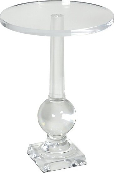 REGINA ANDREW Stowe Accent Table in Clear