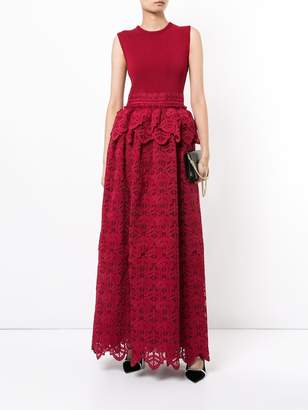 Antonio Berardi lace peplum dress