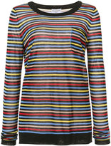 Thumbnail for your product : Sonia Rykiel striped pocket T-shirt