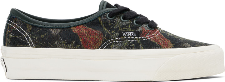 Vans Black Premium Authentic 44 Jacquard Sneakers