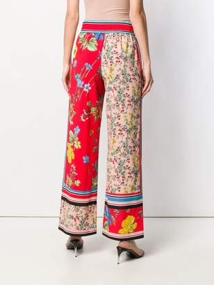 Alice + Olivia floral print palazzo trousers